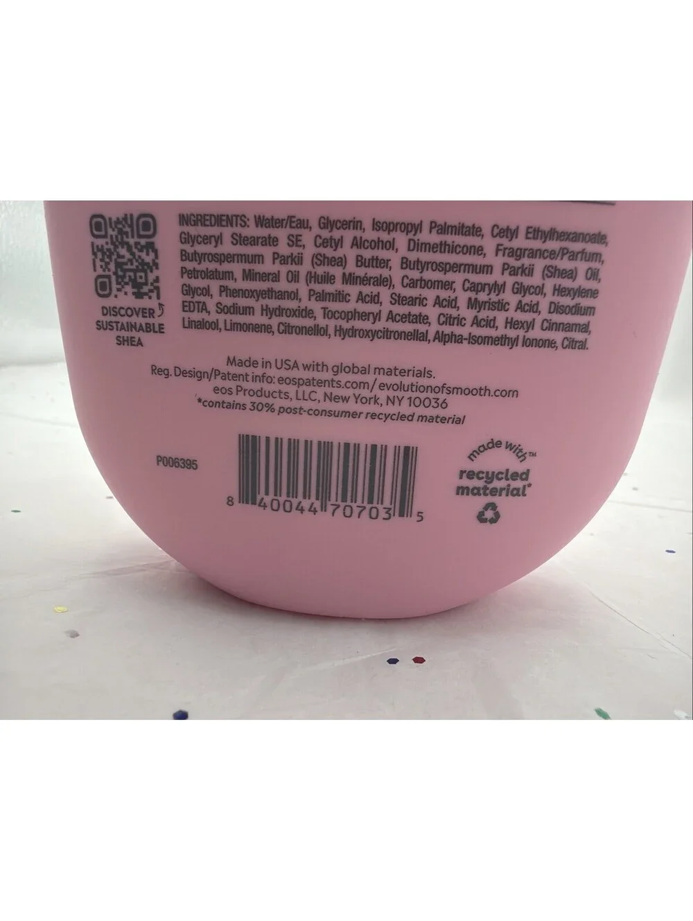 eos Shea Better Lotion Pomegranate Raspberry 16 oz 24H Moisture Shea Butter NEW